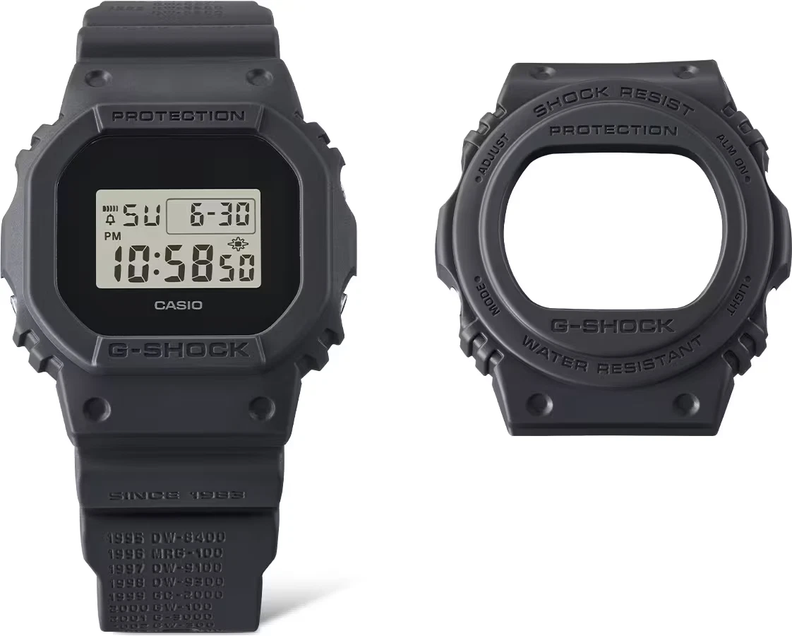 Casio DWE-5657RE-1JR G-SHOCK 40th Anniversary REMASTER BLACK Digital Watch