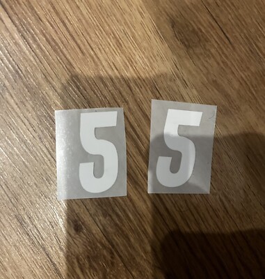 Hot stamping Material number 5 small and white