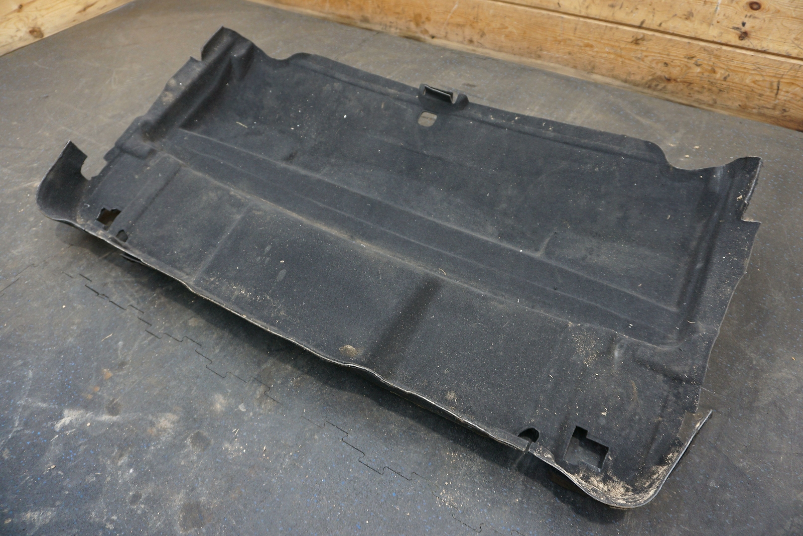 Behind Seat Interior Trim Panel Black Carpet 11A7550SP.01 McLaren 650s Spider 16