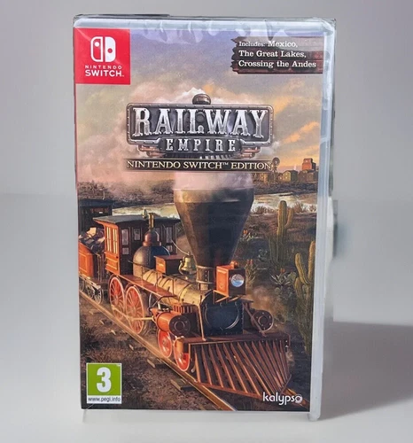 NINTENDO SWITCH RAILWAY EMPIRE EDITION LOCOMOTIVE **BRAND NEW FACTORY SEALED**