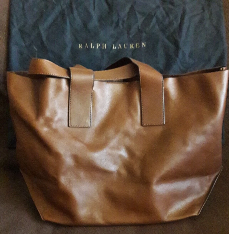 Sac cabas GM Polo Ralph Lauren en cuir - Photo 3/4