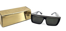 New Vintage Frames Company Corey Shapiro Love/Hate Sunglasses Black/Silver