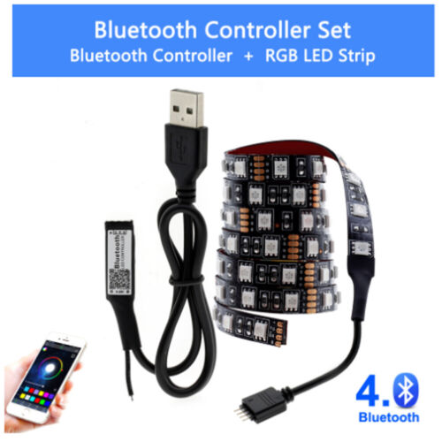 TV Computer Backlight 5V USB LED strip Light 5050 RBG Background Lighting 1m 3m - Picture 15 of 16