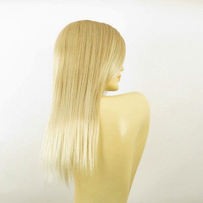 Perruque Femme Heloise 24B - Blonde Dorée Semi-longue - Synthétique Raie Libre - Neuve Avec étiquettes