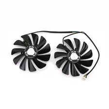 XT Graphics Card Cooling Fans Radiator Cooler Pair For XFX RX 5600XT 6GB RX5500
