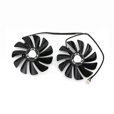 XT Graphics Card Cooling Fans Radiator Cooler Pair For XFX RX 5600XT 6GB RX5500