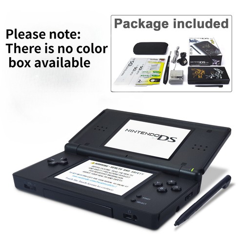 Console Nintendo DS Lite e Game Boy Advance portatile nera DSL - Foto 2 di 6