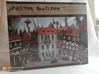MASTER BUILDER 3D BRETTSPIEL 2-4 SPIELER BRANDNEU VERSIEGELT Würfelturm genehmigt