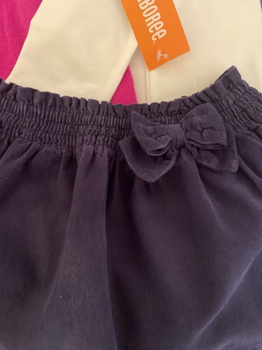 NWT 2T Gymboree “BUNDLED & BRIGHT” Cotton CARDIGAN TOP SKIRT LEGGINGS 4pc $94.80 - Picture 5 of 10