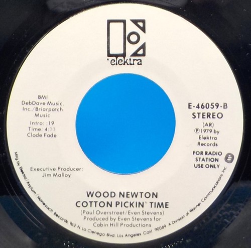 Wood Newton 45 Julie / Cotton Pickin' Time VG++ C6 - Picture 2 of 2
