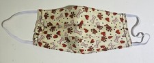 Cotton Fabric Face Mask with Nose Wire And Filter Washable Made in USA