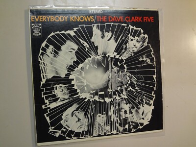 DAVE CLARK FIVE: Everybody Knows-Canada LP 68 Capitol Records ST 6265 Stereo PCV