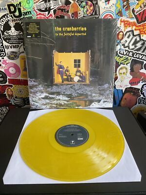THE CRANBERRIES To The Faithful Departed 2LP VG++ YELLOW VINYL W/HYPE STICKER
