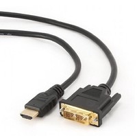 8716309043458 Gembird 1.8M, Hdmi/Dvi, M/M 1,8 M DVI-D Schwarz Gembird