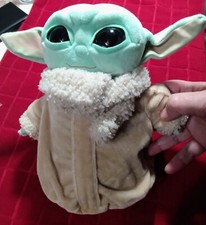 Mattel Star Wars MANDALORIAN The Child Baby Yoda GROGU 8" Plush green NEW