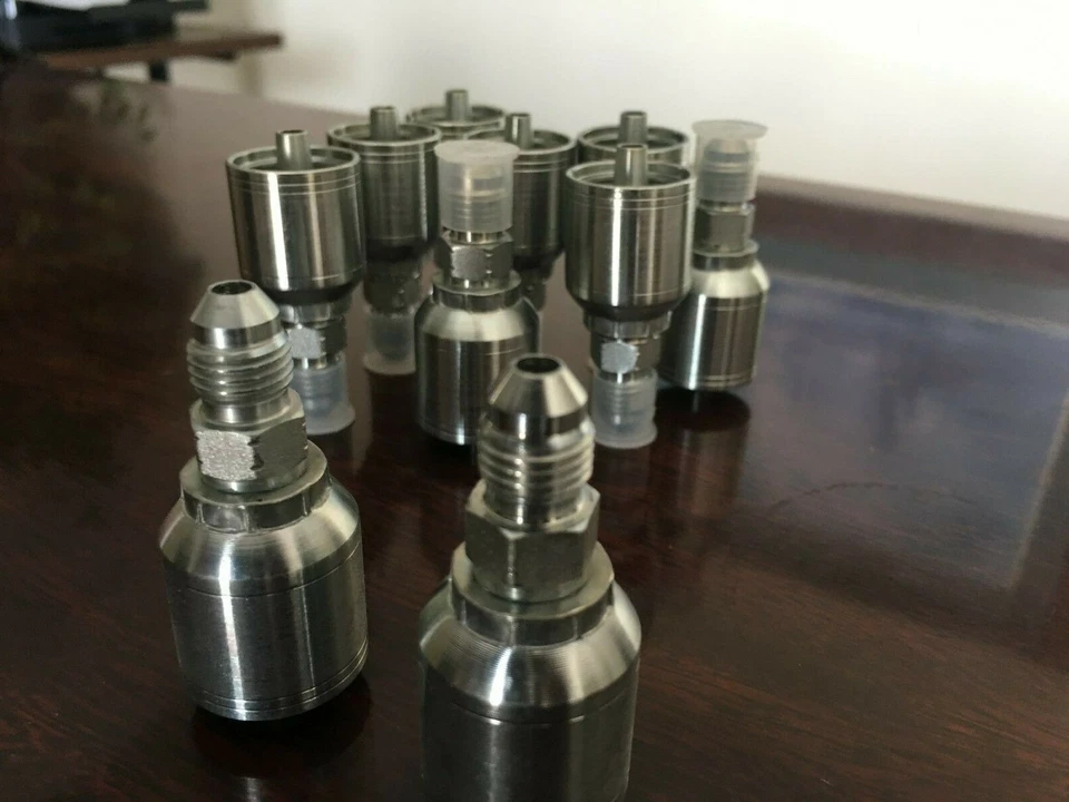  10343-6-6 QTY 10 After-Market Fitting, 3/8" Hose X 3/8" Male JIC - image 3 of 3