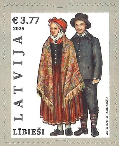 Latvia 2025 (01) Latvian National Costumes - Latgale, Suiti