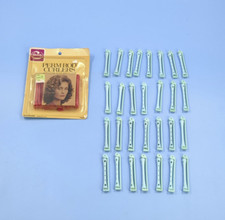 16 PACK Vintage Goody Perm Rod Curlers NEW XS Red USA SEALED 29 XS Blue USED