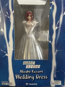 Please! Teacher Kazami Mizuho White Wedding Dress Yamato Japan Figure NOS  Read 