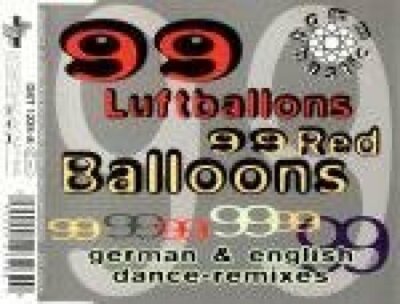 Boom-Bastic 99 Luftballons/99 red balloons (German/English Dance-Rem.. [Maxi-CD]