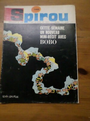 Spirou Journal 1449, Weekly 1965, Comics, Fantasio, Timour, Lucky Luke