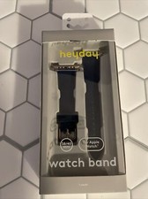 Heyday Adjustable Apple Watch Band Dark Teal Velvety Feel Size 38/40mm