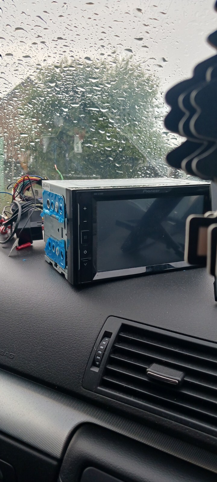 Pioneer DMHA240BT Pioneer Double DIN Stereo Bluetooth USB Mechless Car Stereo eBay