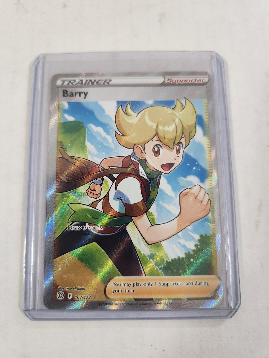 barry pokemon trainer card 167/172 Barry TCG Cards & Art