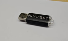 NEATEST 64GB USB 2.0 Flash Drive Metal Rectangle Style USB Memory Stick