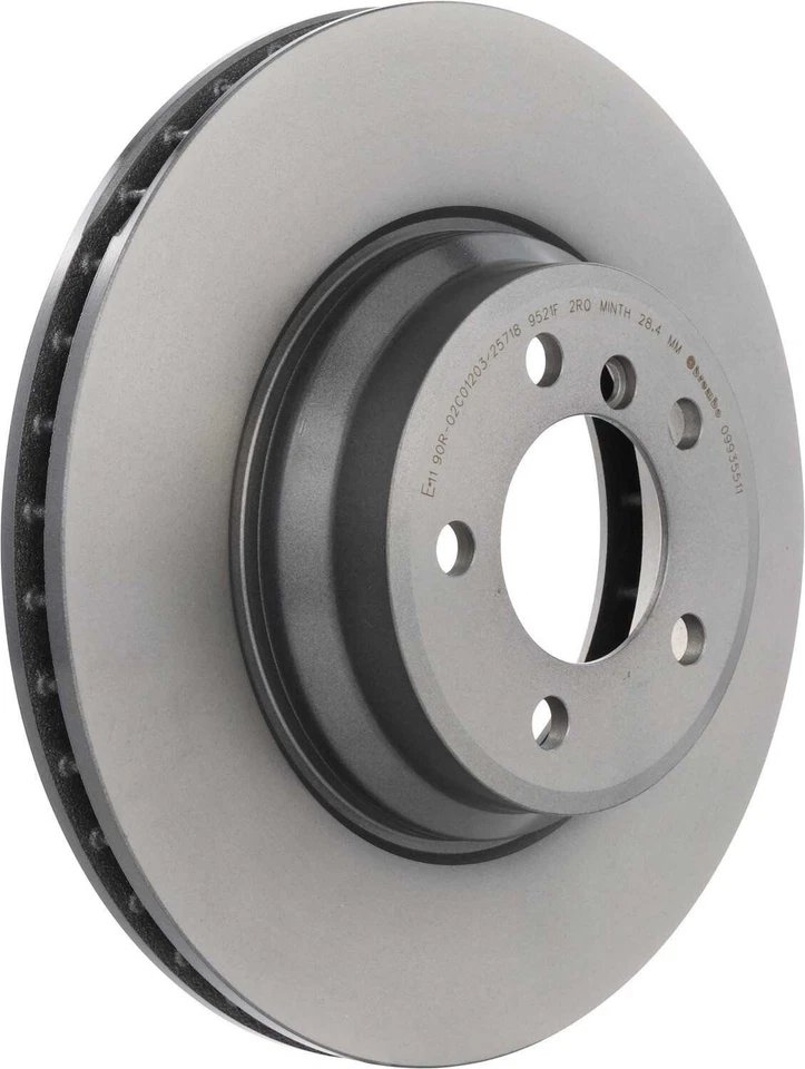 2x Kit de rotor de disco de freno delantero Brembo para BMW 2002-2008 745Li 750i 750Li 760i Li Foto 2 de 4