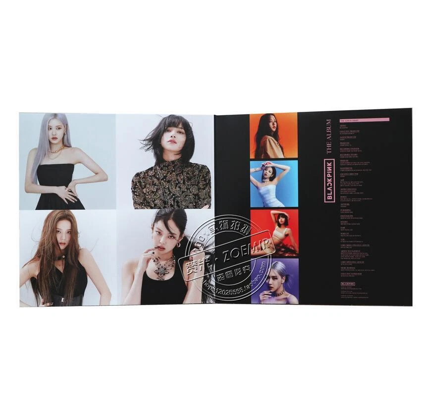 KPOP BP - DAS ALBUM Autogramm Vinyl LP farbig Vinyl pink- - Bild 2 von 4