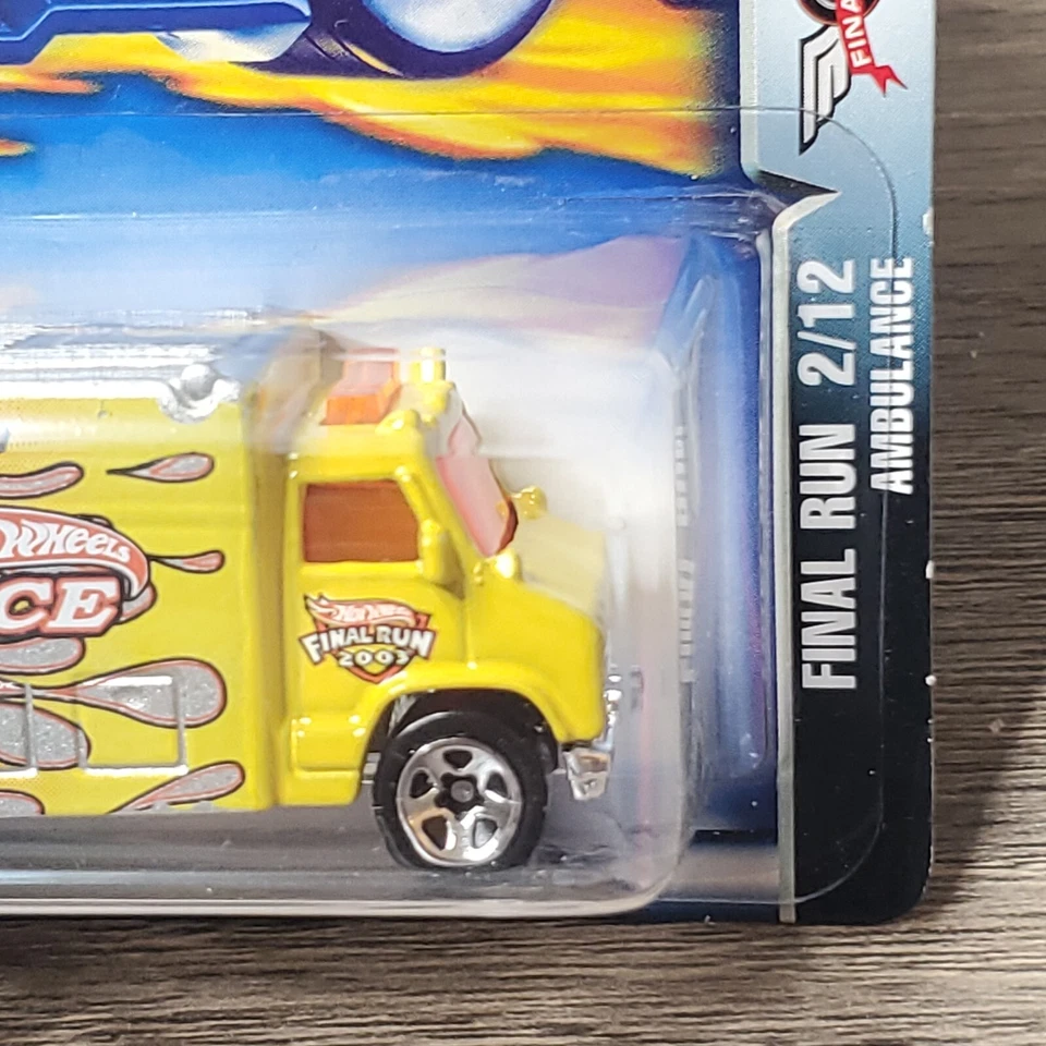 Hot Wheels Final Run 2 of 12 Ambulance 2003 196 - Image 4 of 4