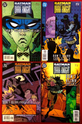 Batman Legends of the Dark Knight, Dont Blink Part 1 - 4, Complete DC Comic Set