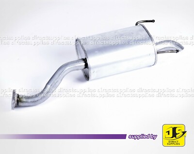 Complete Exhaust System For Honda Jazz II (Fit) 1.2, 1.3, 1.4 - Includes Muffler & Midpipe, No Welding Needed
