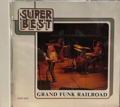 GRAND FUNK RAILROAD SUPER BEST Japanese Import - CD TOCP-9216 | eBay