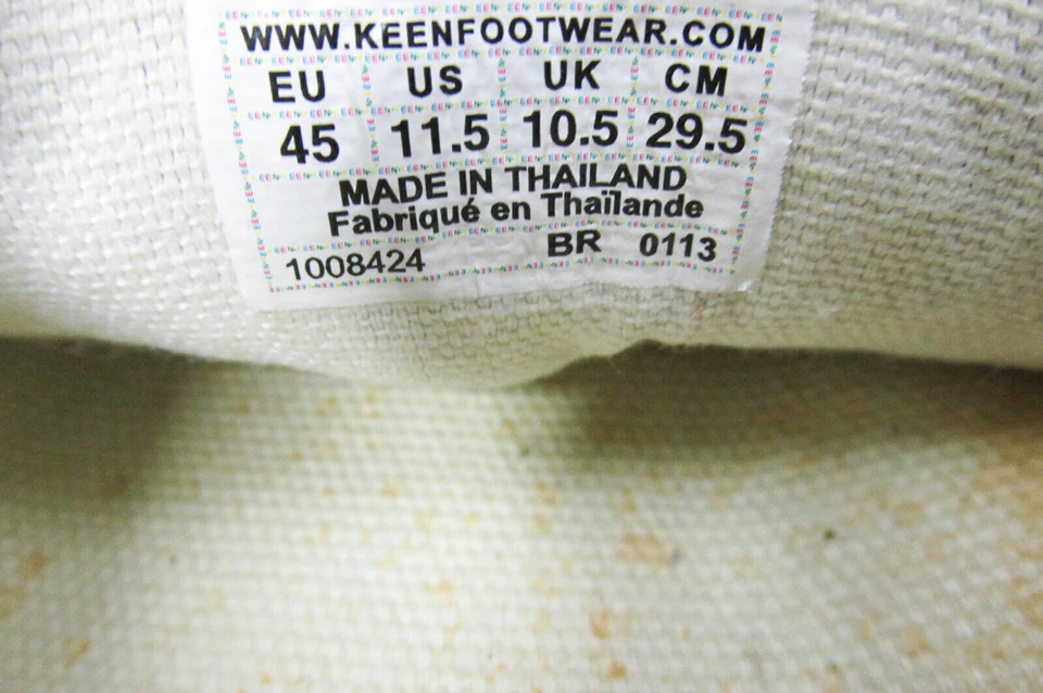 Zapatos Keen Para Hombre Santa Cruz Talla 11.5M Azul Zapatilla Oxford Usados vq Foto 3 de 4