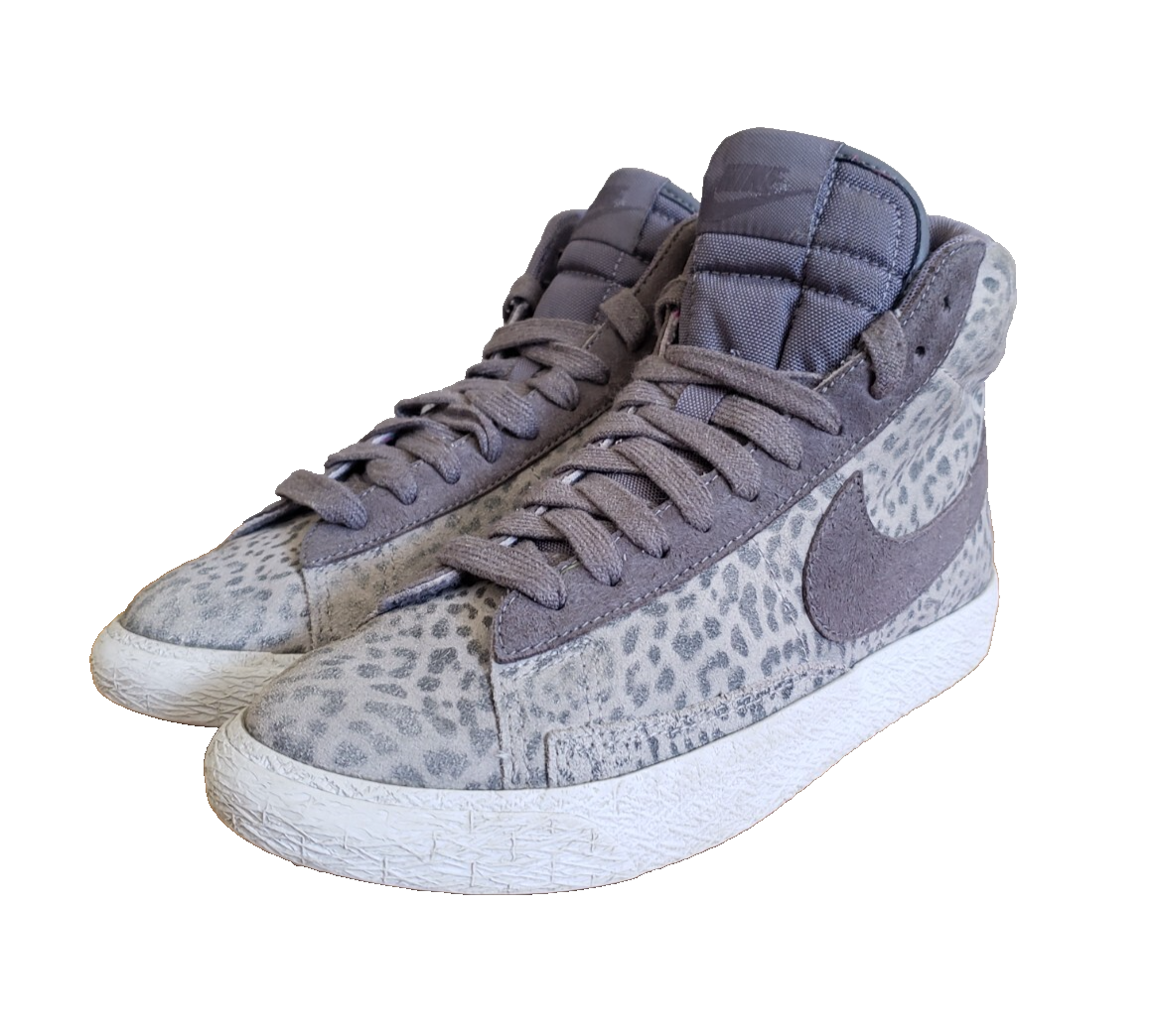 SAOLA Scarpe Nike Youth 4Y Blazer Mid SE Sneakers Atletiche 902772 004 Grigio