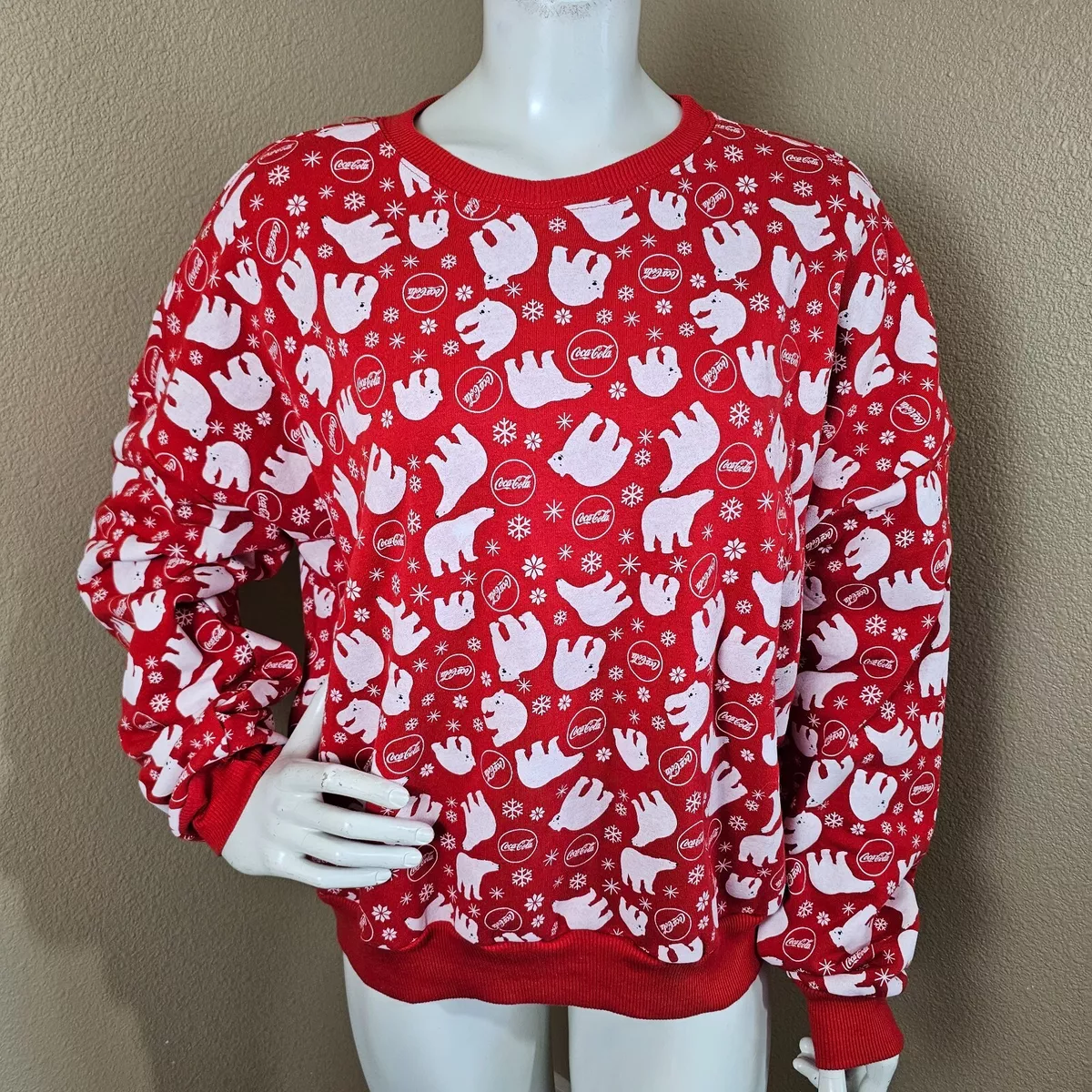 Pink coke shop sweatshirt
