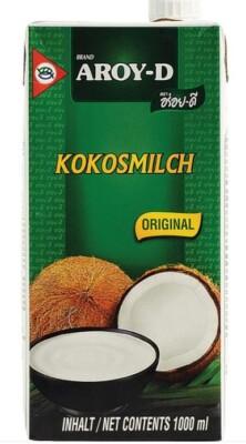 AROY-D Kokosnussmilch Fettgehalt 17% - 19%  1L