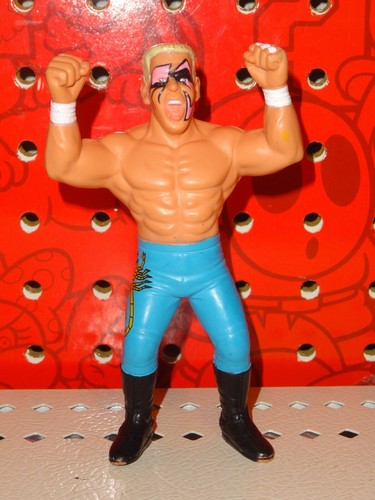VINTAGE 1990 WCW GALOOB STING WRESTLING 5 ACTION F...