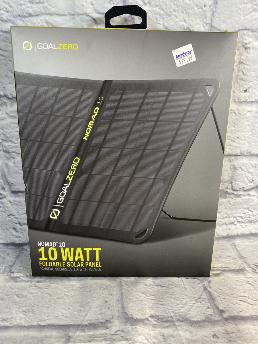 Kit Solaire Goal Zero Guide 12 + Nomad 5 - Panneau 5W, Chargeur Nomade Avec USB