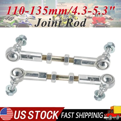 2PCS Steering Lever Joint Rod Tie Rod For Mobility Scooter Mini ATV Quad Go Kart