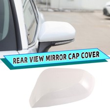 Pearl White Left Driver Side Door Mirror Cap Cover  For Toyota Camry 2018-2026