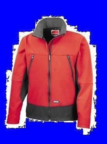 Result Softshelljacke Segeljacke Sportjacke rot/schwarz Jacke Membrane XXL NEU