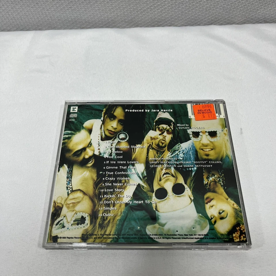 Fast Food Funkateers by SLAPBAK CD 1992 US Reprise Records/ Funk And Soul Foto 3 de 4