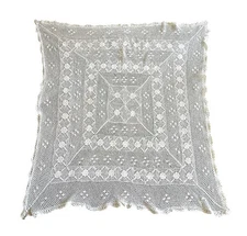 Crochet Table Runner Table Square Approximate 36X36” Square