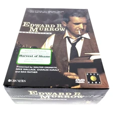 The Edward R. Murrow Collection CBS News (DVD, 2005, 4-Disc Box Set) NEW SEALED