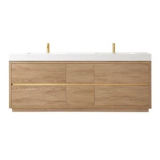 Miseno MV-HUES84-WHT-NM Huesca 84" - North American Oak