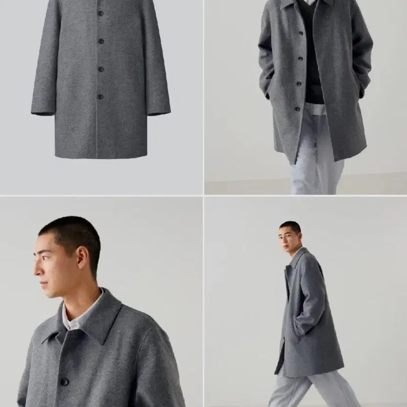 UNIQLO C Double Face Coat - Large, New thumbnail 2