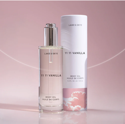 #ad #ad Lake amp; Skye 11 11 Vanilla Body Oil 3.4 fl oz 100 ml Fl Oz NEW WITHOUT BOX $29.99